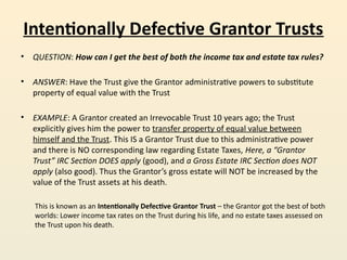 Comprehensive Guide to Trusts: Beyond Simple Wills and Asset Titling | PPTX