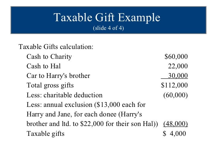 Estate and gift tax