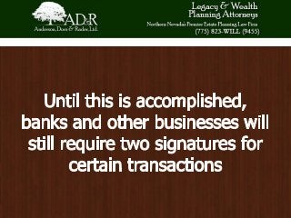 Estate Issues Following the Death of a Spouse