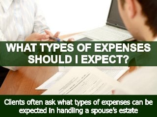 Estate Issues Following the Death of a Spouse