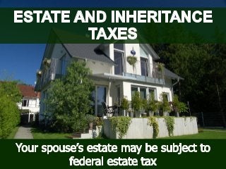 Estate Issues Following the Death of a Spouse