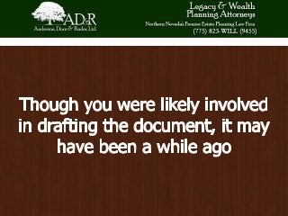 Estate Issues Following the Death of a Spouse