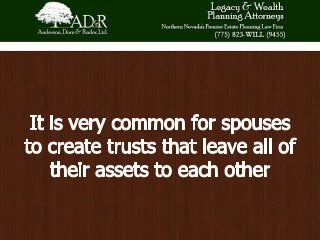 Estate Issues Following the Death of a Spouse