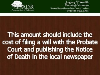 Estate Issues Following the Death of a Spouse