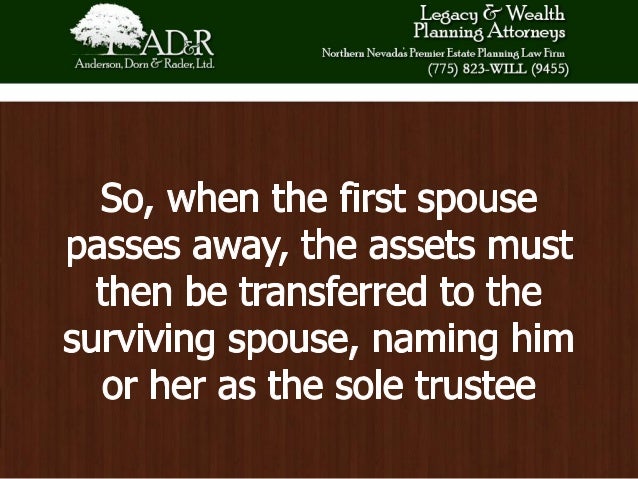 Estate Issues Following The Death Of A Spouse