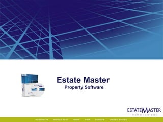 Estate Master   Property Software 