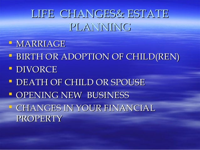 estate planning presentation