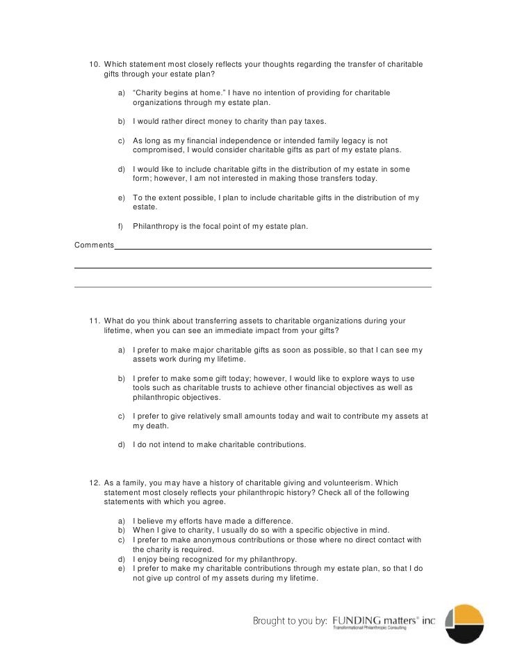 planning survey