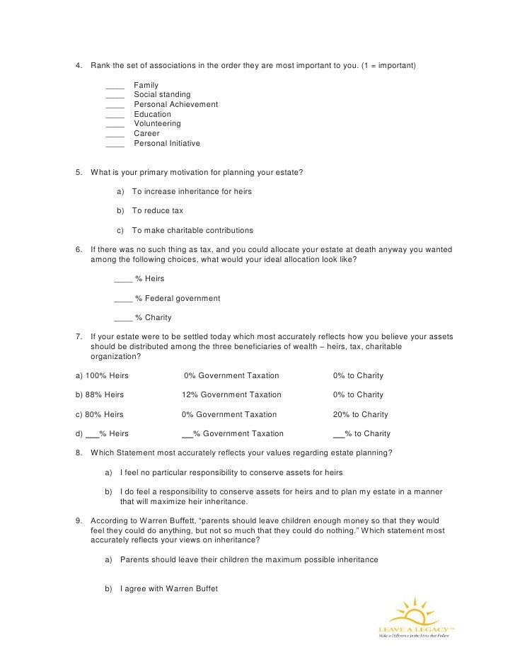 planning survey