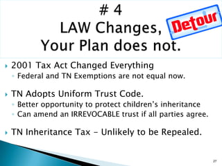 Estate Planning Tutorial