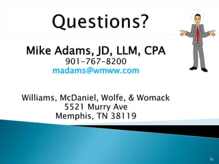 Estate Planning Tutorial