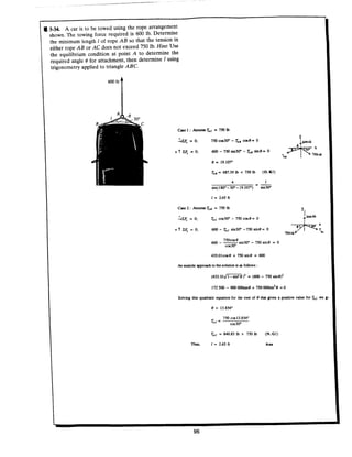 Estatica hibeller-tenth edition-solcuionario