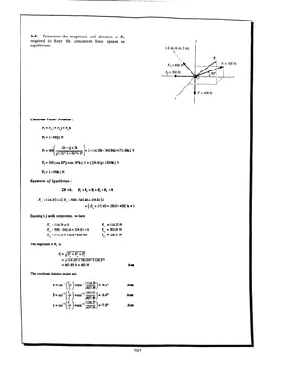 Estatica hibeller-tenth edition-solcuionario