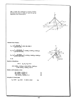 Estatica hibeller-tenth edition-solcuionario