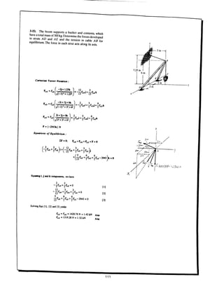 Estatica hibeller-tenth edition-solcuionario