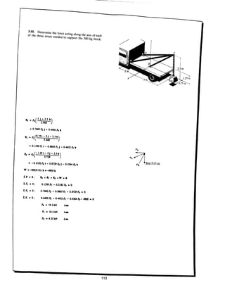 Estatica hibeller-tenth edition-solcuionario