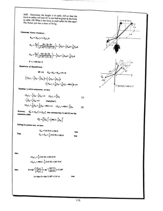 Estatica hibeller-tenth edition-solcuionario