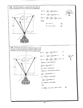Estatica hibeller-tenth edition-solcuionario