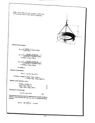 Estatica hibeller-tenth edition-solcuionario