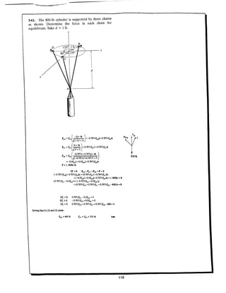 Estatica hibeller-tenth edition-solcuionario