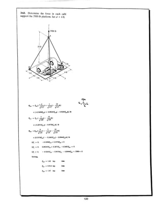 Estatica hibeller-tenth edition-solcuionario