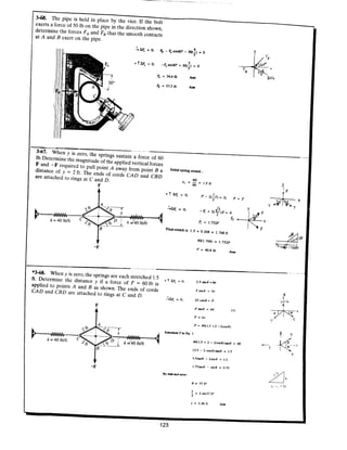 Estatica hibeller-tenth edition-solcuionario