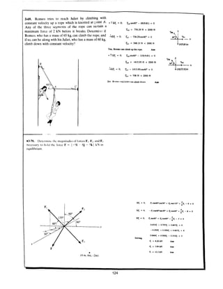 Estatica hibeller-tenth edition-solcuionario