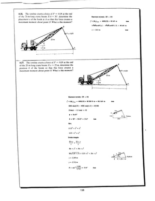 Estatica hibeller-tenth edition-solcuionario