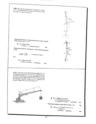 Estatica hibeller-tenth edition-solcuionario