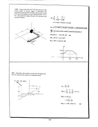 Estatica hibeller-tenth edition-solcuionario