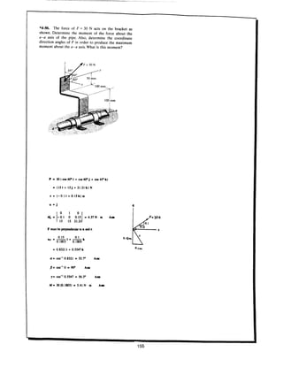 Estatica hibeller-tenth edition-solcuionario