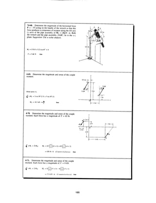 Estatica hibeller-tenth edition-solcuionario