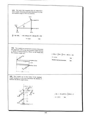Estatica hibeller-tenth edition-solcuionario