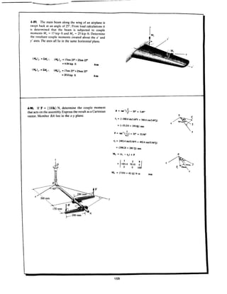 Estatica hibeller-tenth edition-solcuionario