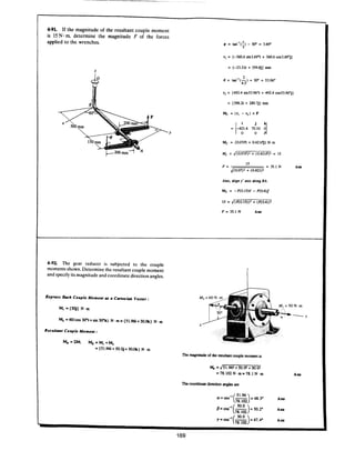 Estatica hibeller-tenth edition-solcuionario