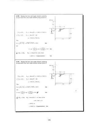 Estatica hibeller-tenth edition-solcuionario