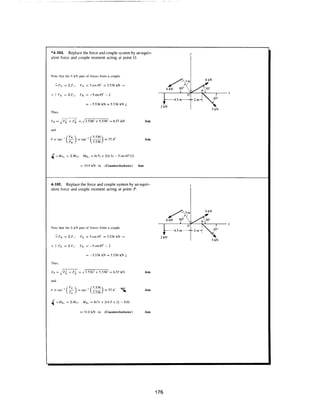 Estatica hibeller-tenth edition-solcuionario