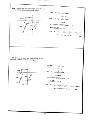 Estatica hibeller-tenth edition-solcuionario