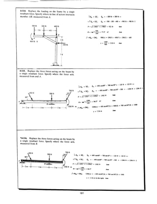 Estatica hibeller-tenth edition-solcuionario