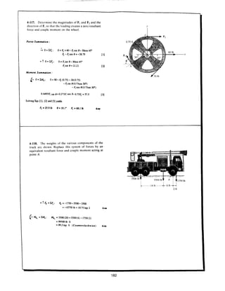 Estatica hibeller-tenth edition-solcuionario