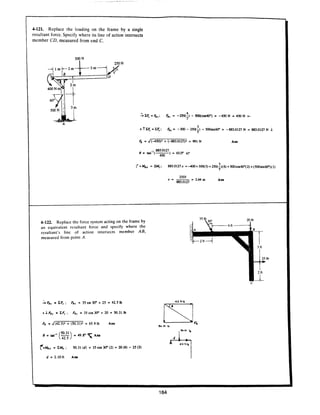 Estatica hibeller-tenth edition-solcuionario