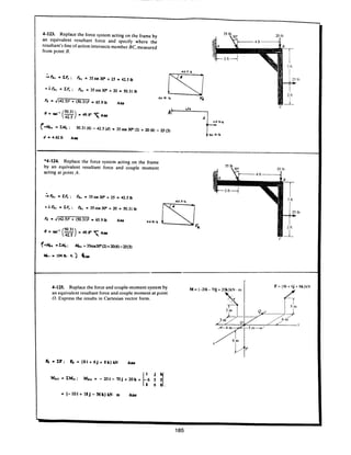 Estatica hibeller-tenth edition-solcuionario