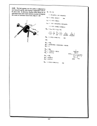 Estatica hibeller-tenth edition-solcuionario