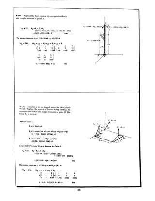 Estatica hibeller-tenth edition-solcuionario