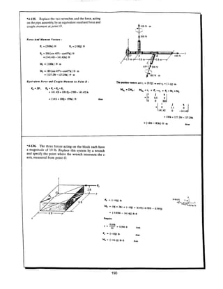 Estatica hibeller-tenth edition-solcuionario
