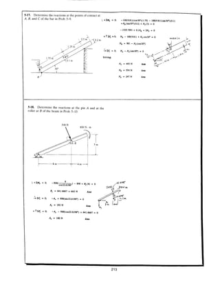 Estatica hibeller-tenth edition-solcuionario