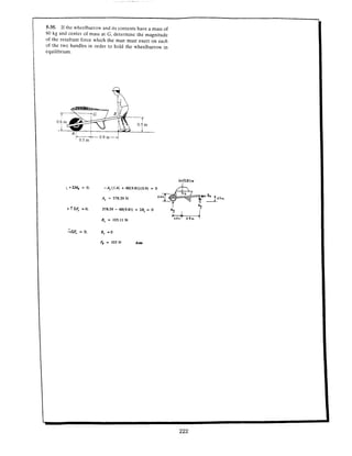 Estatica hibeller-tenth edition-solcuionario