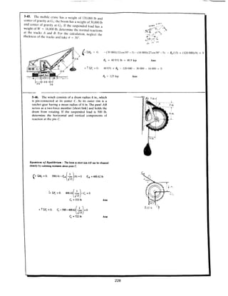 Estatica hibeller-tenth edition-solcuionario