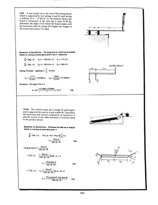 Estatica hibeller-tenth edition-solcuionario