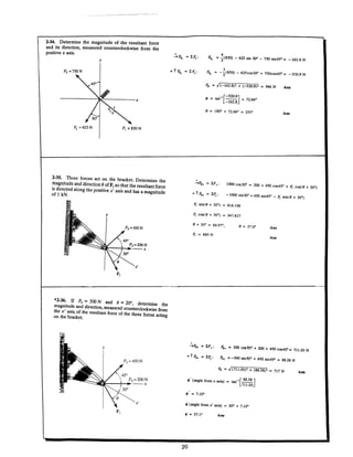 Estatica hibeller-tenth edition-solcuionario